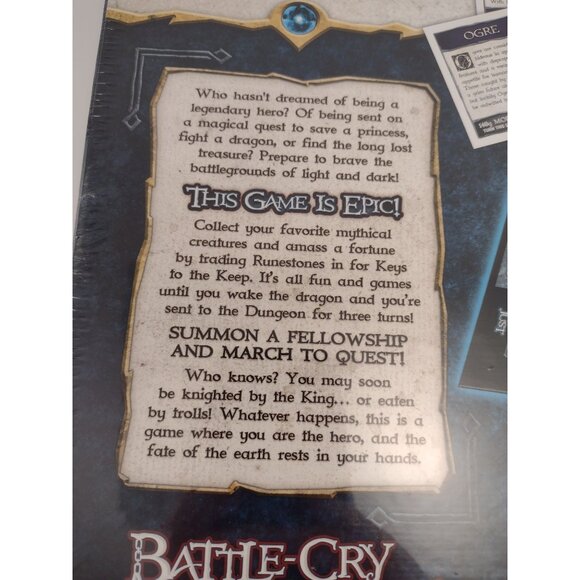 Fantasy-Opoly Board Game One Epic Quest Family Fantasy Story Monopoly - Picture 3 of 6